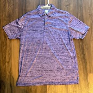 Men's TailorByrd Purple Golf Polo